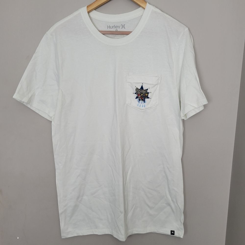 Hurley Short Sleeve Tshirt Tiger Graphic
